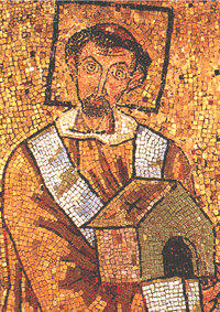 Contemporary mosaic of John VII