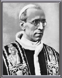 Photograph of Pius XII