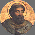 Mosaic of St. Gregory III