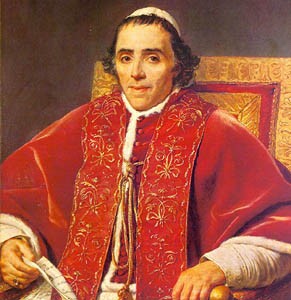 Painting of Pius VII