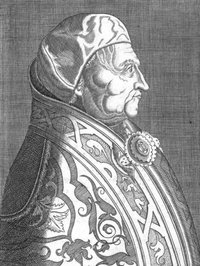 Woodcut of Pius II