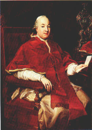Portrait by Pompeo Batoni of Pius VI